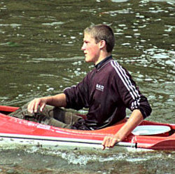 canoeing Eskimo roll balance